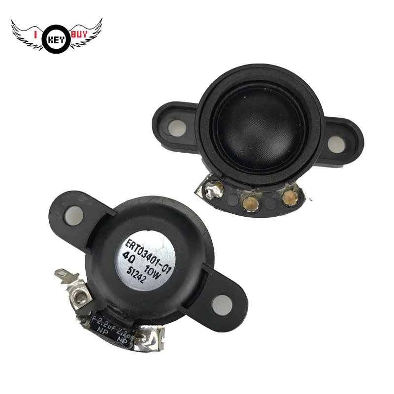 I Key Buy 2pcs 1.5" inch 4ohm 10W Silk Film Tweeter Speakers Audio With Crossover Capacitor
I Key Buy 2pcs 1.5" inch 4ohm 10W Silk Film Tweeter Speakers Audio With Crossover Capacitor