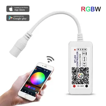 Bluetooth RGB/RGBW LED Controller for LED Strip Lights, Smartphone Control Support iOS or Android System, Color Changing ST159
Bluetooth RGB/RGBW LED Controller for LED Strip Lights, Smartphone Control Support iOS or Android System, Color Changing ST159