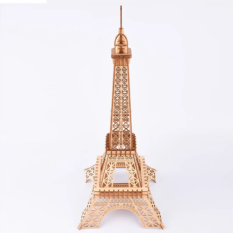 Woodcraft Assembly Model Building Kit Laser Cutting Puzzle 3D Wooden Jigsaw Model Eiffel Tower Travel Souvenirs Home Decorations
Woodcraft Assembly Model Building Kit Laser Cutting Puzzle 3D Wooden Jigsaw Model Eiffel Tower Travel Souvenirs Home Decorations