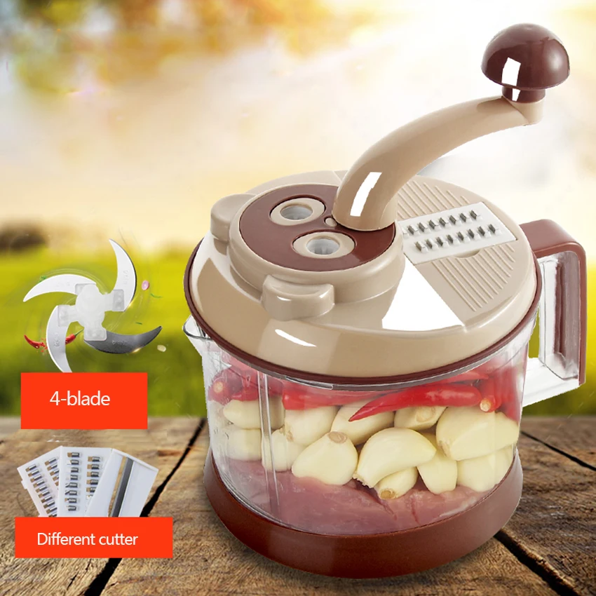 manual meat grinder chopper Meat grinder blender mixer to chop meat fruits vegetables nuts herbs food cutter
manual meat grinder chopper Meat grinder blender mixer to chop meat fruits vegetables nuts herbs food cutter