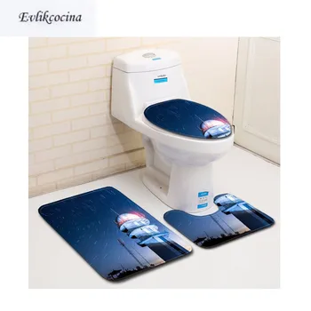 Free Shipping 3pcs Lighthouse Night Starry Sky Banyo Bathroom Carpet U Toilet Bath Mat Set Pad Tapis Salle De Bain Alfombra Bano
Free Shipping 3pcs Lighthouse Night Starry Sky Banyo Bathroom Carpet U Toilet Bath Mat Set Pad Tapis Salle De Bain Alfombra Bano