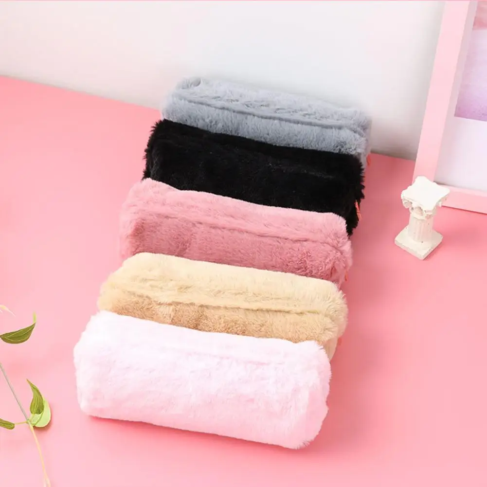 Solid Color Soft Women Velvet Pen Pencil Bag Zipper School Stationery Storage Makeup Case
Solid Color Soft Women Velvet Pen Pencil Bag Zipper School Stationery Storage Makeup Case