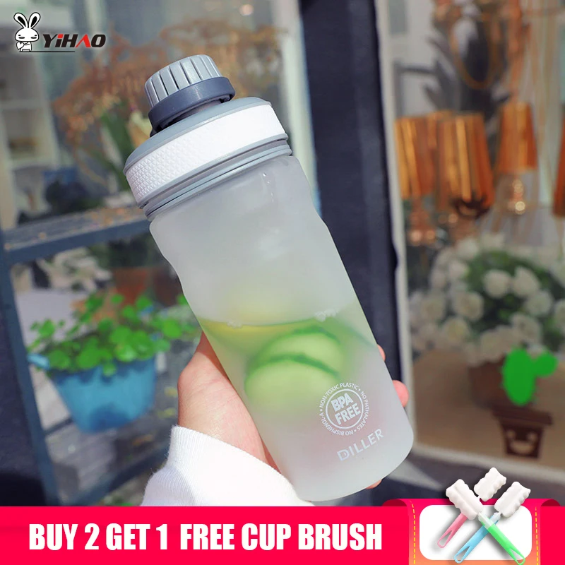 YiHAO 1000ML Summer Large Capacity Portable Plastic Water Bottle Sports Fitness Outdoor Water Bottle Simple Hand Water Bottle
YiHAO 1000ML Summer Large Capacity Portable Plastic Water Bottle Sports Fitness Outdoor Water Bottle Simple Hand Water Bottle