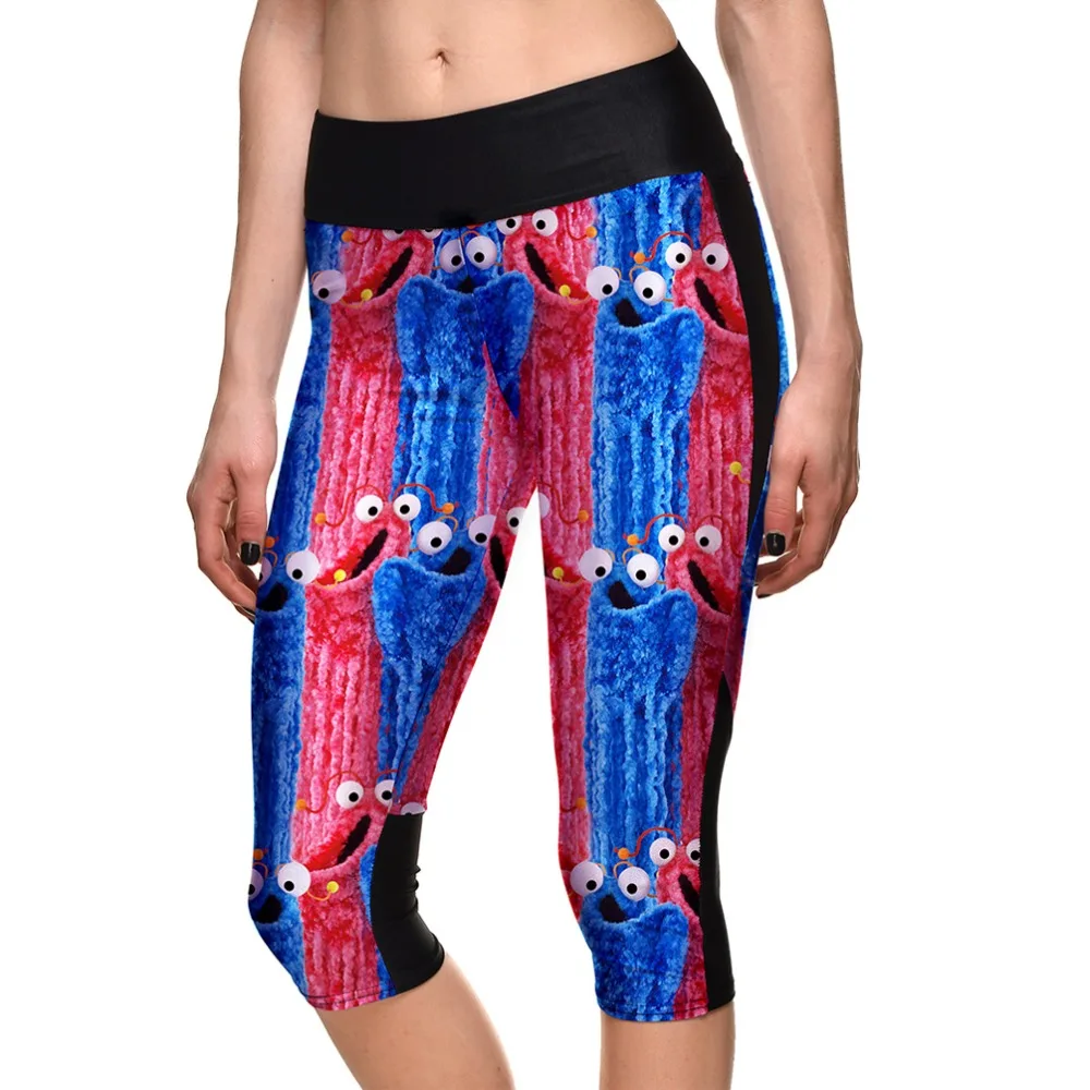 Blue Pink Cute Pattern Printing Elastic Force Breathable Capril Pants New Women Workout Sportswear High Waist Polyester Leggings
Blue Pink Cute Pattern Printing Elastic Force Breathable Capril Pants New Women Workout Sportswear High Waist Polyester Leggings