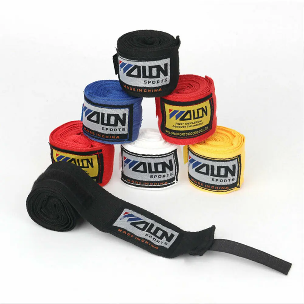 4.5 m Hand Wraps Inner MMA Cotton Strap Boxing Gloves Taekwondo Bandages Training Muay Thai Stretch 2Pcs
4.5 m Hand Wraps Inner MMA Cotton Strap Boxing Gloves Taekwondo Bandages Training Muay Thai Stretch 2Pcs