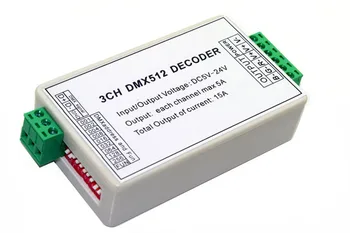 wholesale 1 pcs DC5V-24V 3CH dmx512 Controller 3 channel 1 group 2 keys 1A each channel max 15A led controller decoder
wholesale 1 pcs DC5V-24V 3CH dmx512 Controller 3 channel 1 group 2 keys 1A each channel max 15A led controller decoder