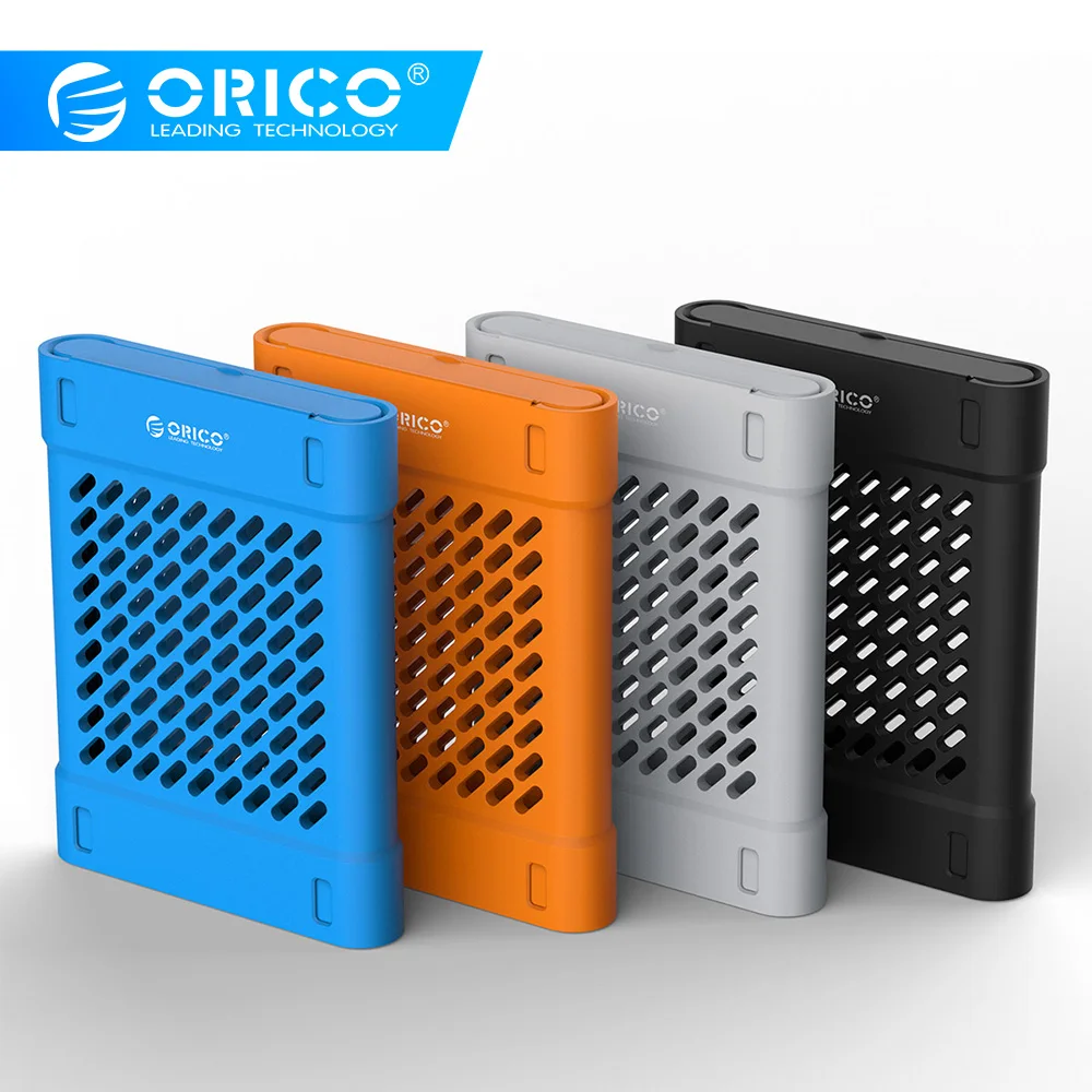 ORICO PHS 2.5 inch and 3.5 inch Silicone Protective Box / Storage Case for Hard Drive- Black/Blue/Gray/Orange
ORICO PHS 2.5 inch and 3.5 inch Silicone Protective Box / Storage Case for Hard Drive- Black/Blue/Gray/Orange