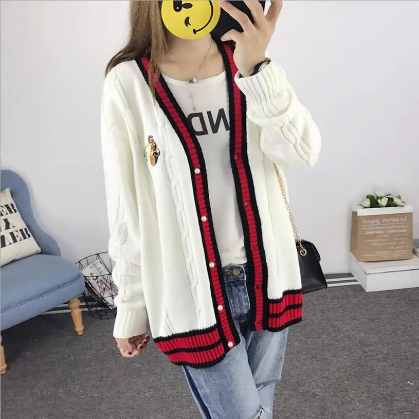 2019 Women Cardigans Winter Sweater Knitting Patterns Sweater Loose Wool Warm Sweater Women Tops
2019 Women Cardigans Winter Sweater Knitting Patterns Sweater Loose Wool Warm Sweater Women Tops