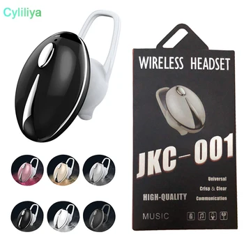 JKC001 Mini Bluetooth Wireless Headsets BT4.1 In Ear Earbuds Sports Sweatproof Headset with Mic Ear Hooks 100pcs/lot
JKC001 Mini Bluetooth Wireless Headsets BT4.1 In Ear Earbuds Sports Sweatproof Headset with Mic Ear Hooks 100pcs/lot