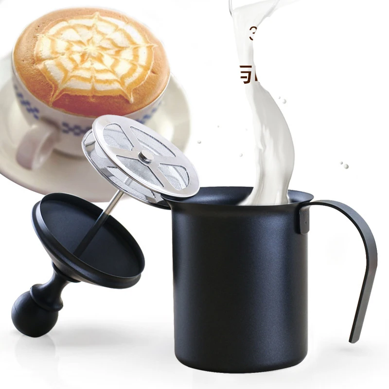 400cc/800cc Cappuccino Japanese double-layer stainless steel hand foaming device Milking bubbler coffee appliance
400cc/800cc Cappuccino Japanese double-layer stainless steel hand foaming device Milking bubbler coffee appliance