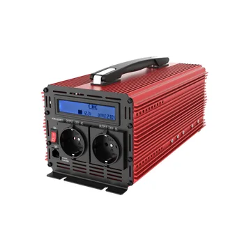 2000w LCD display inverter 12v 220v 230v 240v peak power 4000w off grid modified sine wave power inverter with remote controller
2000w LCD display inverter 12v 220v 230v 240v peak power 4000w off grid modified sine wave power inverter with remote controller