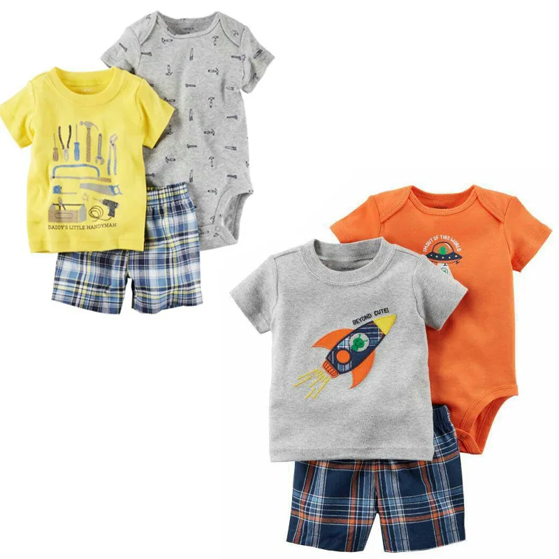 AiLe Rabbit Factory direct young baby clothes summer little cherry three-piece cotton short sleeve T-shirt bag fart baby suit
AiLe Rabbit Factory direct young baby clothes summer little cherry three-piece cotton short sleeve T-shirt bag fart baby suit