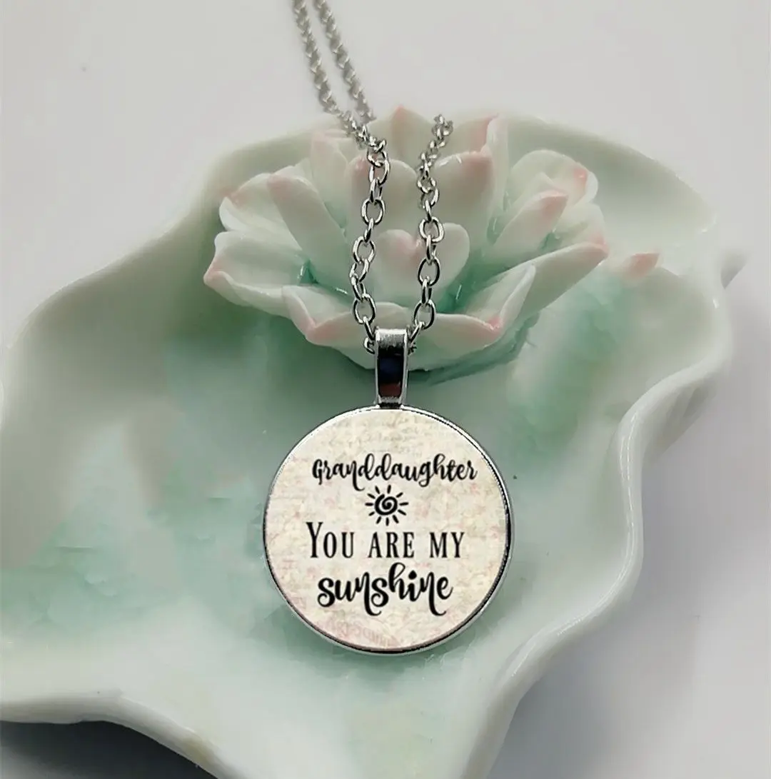 New2018 You Are My Sun Pendant, Inspiration Charm Necklace You Are My Only Sunshine, A Gift To My Granddaughter Letter Necklace
New2018 You Are My Sun Pendant, Inspiration Charm Necklace You Are My Only Sunshine, A Gift To My Granddaughter Letter Necklace