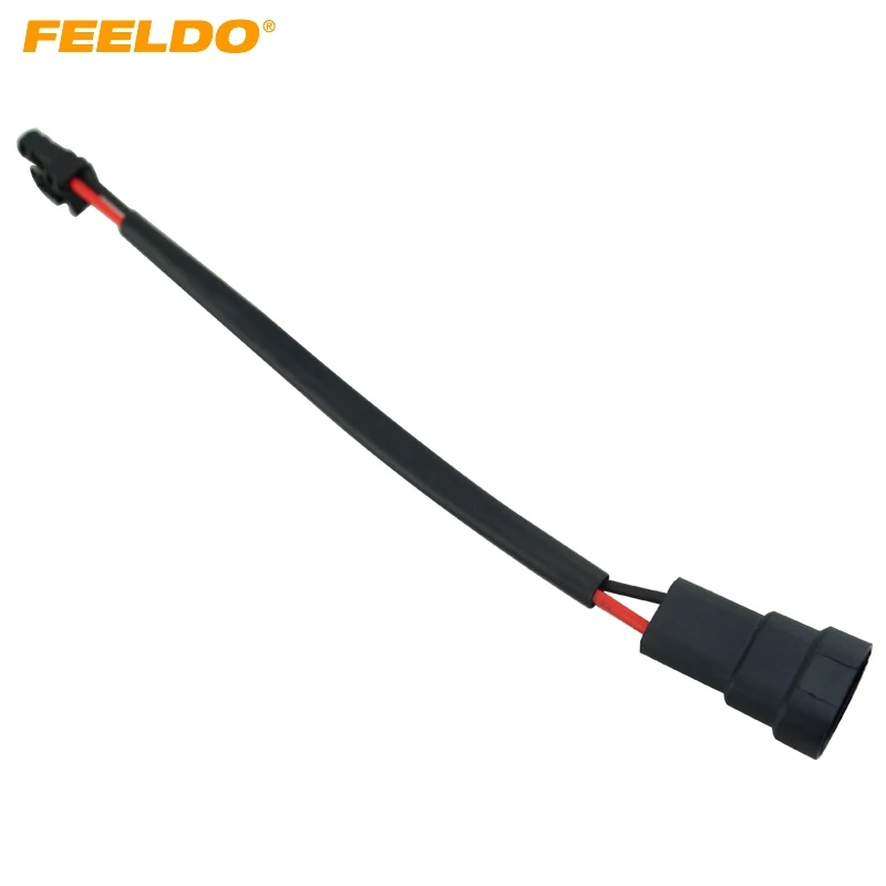 

FEELDO 2Pcs Power Wire Adapter Cable For DENSO(Koito) D4S/D4R OEM Xenon HID Retrofit Ballast To 9005(HB3)/9006(HB4) Socket
