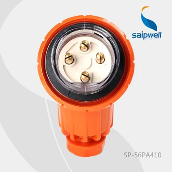 IP66 500V 10A 4P Saip/Saipwell High Quality European/Australian Industrial Curved Male Electric Plug (SP-56PA410) 
IP66 500V 10A 4P Saip/Saipwell High Quality European/Australian Industrial Curved Male Electric Plug (SP-56PA410)