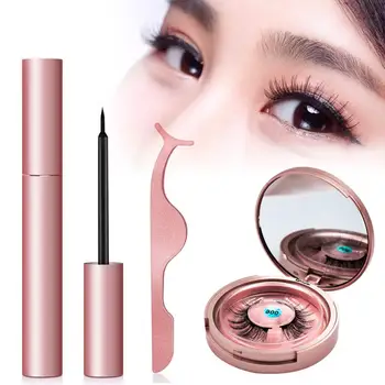 Ibcccndc Rose Gold 5 Magnets False Eyelashes with 6ml Magnetic Eyeliner Tweezers Set Natural Extention Eye Lashes Makeup Tools
Ibcccndc Rose Gold 5 Magnets False Eyelashes with 6ml Magnetic Eyeliner Tweezers Set Natural Extention Eye Lashes Makeup Tools