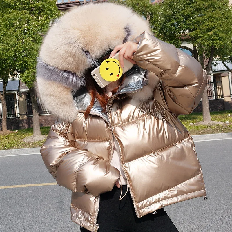 2019 Autumn Winter Double Size Wear Real Fur Collar Down Hooded Jacket Women Thick Warm Jackets Parka Women PP055
2019 Autumn Winter Double Size Wear Real Fur Collar Down Hooded Jacket Women Thick Warm Jackets Parka Women PP055