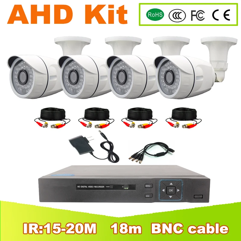 YUNSYE AHD KIT DVR 4CH CCTV System 1080P HDMI AHD CCTV DVR 4PCS 2.0 MP IR Outdoor Security Camera AHD Camera Surveillance Kit
YUNSYE AHD KIT DVR 4CH CCTV System 1080P HDMI AHD CCTV DVR 4PCS 2.0 MP IR Outdoor Security Camera AHD Camera Surveillance Kit