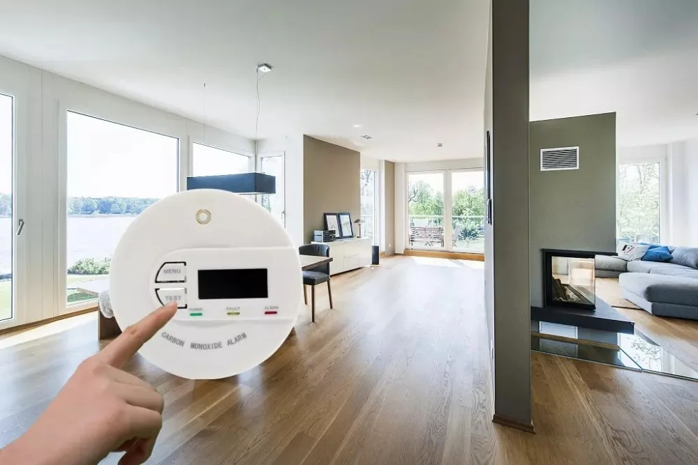 Bettery operated Carbon alarm monoxide detector | Безопасность и защита