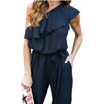 2017 New Women Fashion Jumpsuits Summer Solid Ladies Clubwear Playsuit Falbal Bodycon Party Jumpsuit Romper Trousers
2017 New Women Fashion Jumpsuits Summer Solid Ladies Clubwear Playsuit Falbal Bodycon Party Jumpsuit Romper Trousers
