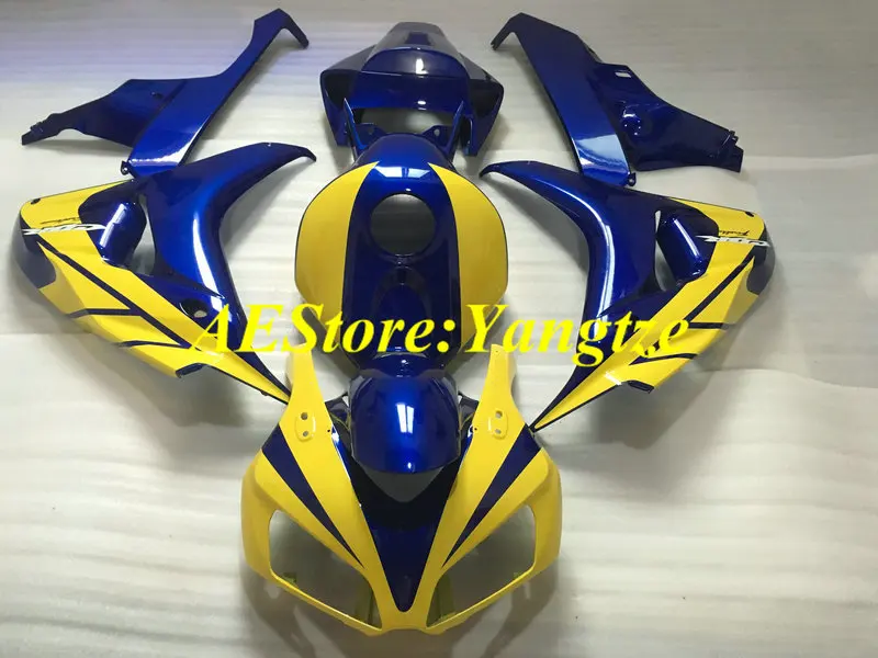 Custom Motorcycle Fairing kit for HONDA CBR1000RR 06 07 CBR1000 CBR1000RR 2006 2007 ABS Yellow blue Fairings set+gifts HB14
Custom Motorcycle Fairing kit for HONDA CBR1000RR 06 07 CBR1000 CBR1000RR 2006 2007 ABS Yellow blue Fairings set+gifts HB14