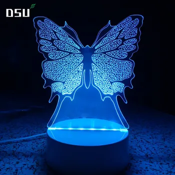 3D Illusion Animal Butterfly Remote Control LED Desk Table Night Light Lamp 7 Color Kids Gift Home Office Childrenroom Decorate
3D Illusion Animal Butterfly Remote Control LED Desk Table Night Light Lamp 7 Color Kids Gift Home Office Childrenroom Decorate