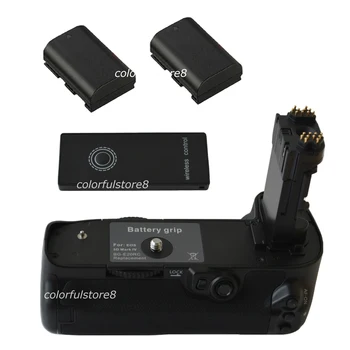 

Vertical Power Shutter Battery Handle Hand Grip For Canon EOS 5D Mark IV 4 5DIV 5D4 Camera as BG-E20 BGE20 + IR Remote+2 x LP-E6