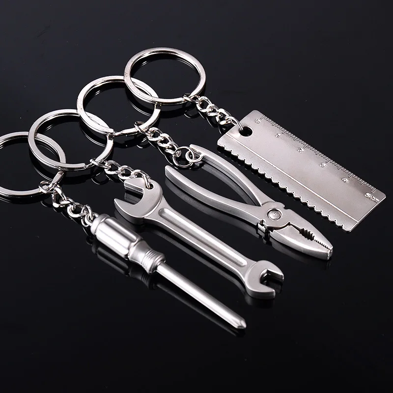 Fashion Mini Tools Llaveros Key Chains Unisex Car Keychain Man Luxury Ring Holder Nice Gift for Women Keyring Pendant | Украшения и