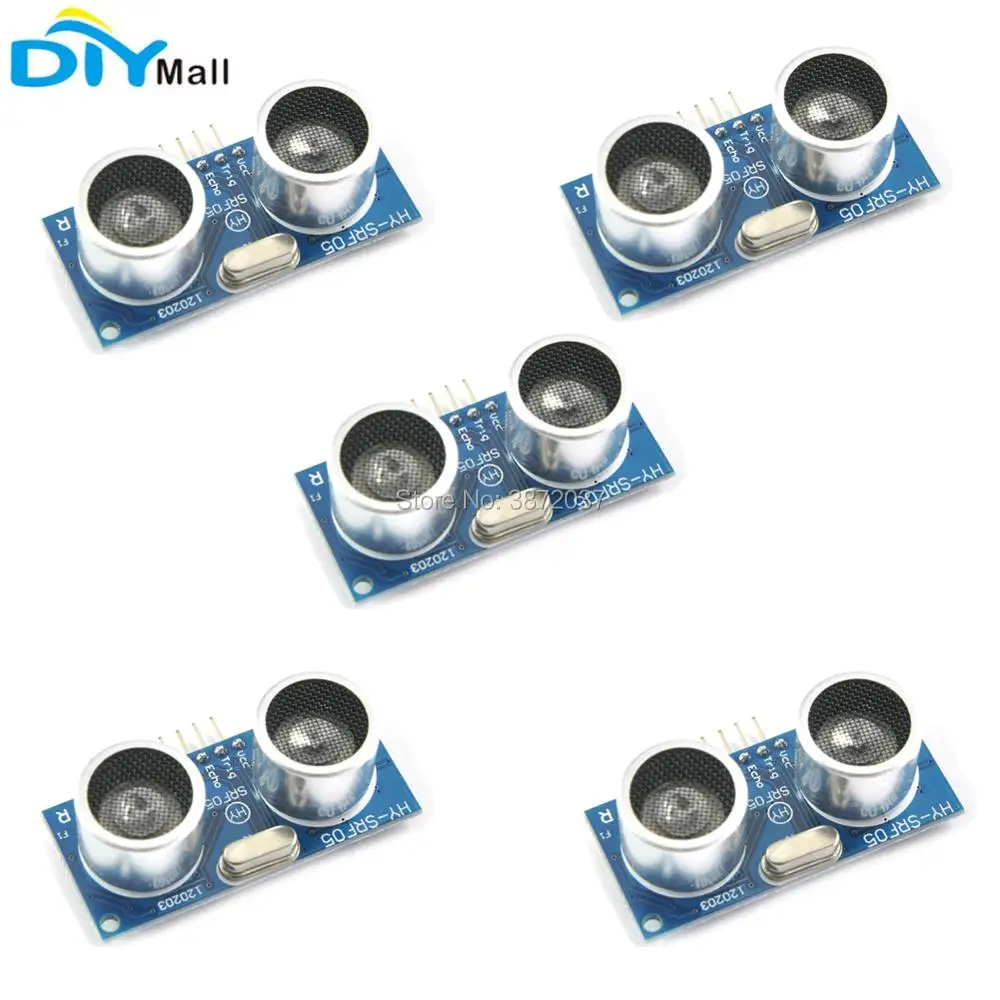 5pcs/lot HY-SRF05 Ultrasonic Sensor Distance Detection Range Module 3cm-4m Replace SR04 for Arduino UNO R3
5pcs/lot HY-SRF05 Ultrasonic Sensor Distance Detection Range Module 3cm-4m Replace SR04 for Arduino UNO R3