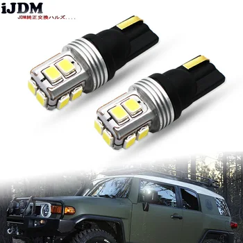 iJDM T10 w5w led CANBUS OBC Error Free 3030 led 168 194 LED Side Mirror Replacement Bulbs For 2007-2014 Toyota FJ Cruiser 12v
iJDM T10 w5w led CANBUS OBC Error Free 3030 led 168 194 LED Side Mirror Replacement Bulbs For 2007-2014 Toyota FJ Cruiser 12v