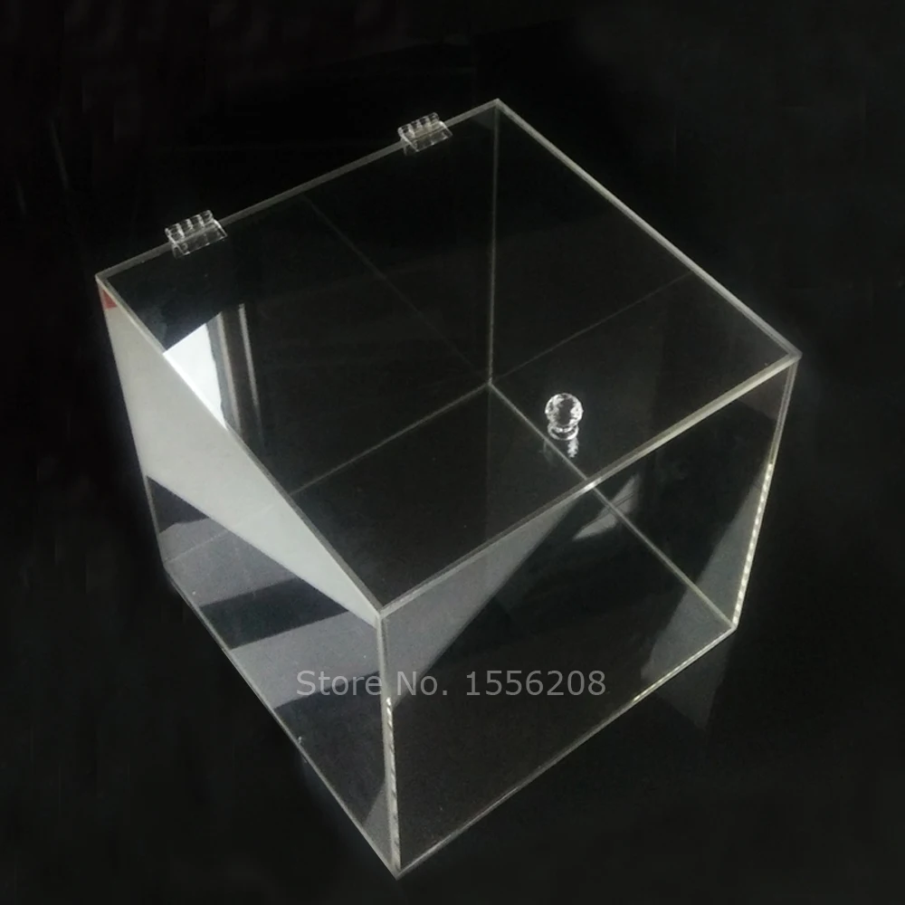 Clear Acrylic Cube Display Box Home 10inch Transparent Storage Organizer Cosmetic Makeup Hinged Box
Clear Acrylic Cube Display Box Home 10inch Transparent Storage Organizer Cosmetic Makeup Hinged Box