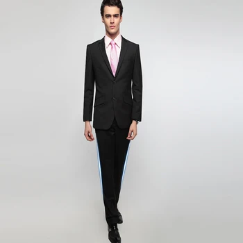 Classic Business Style Suit Groom Tuxedos Wedding Suit Party Suits Slim Fit for Men 2Pieces (Jacket+Pants ) 2018 High Quality
Classic Business Style Suit Groom Tuxedos Wedding Suit Party Suits Slim Fit for Men 2Pieces (Jacket+Pants ) 2018 High Quality