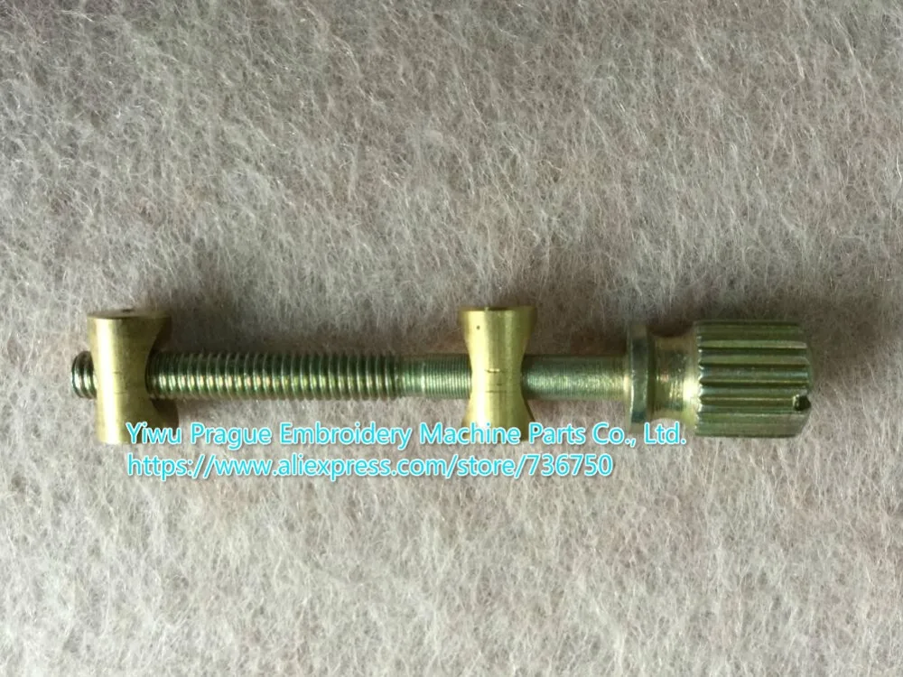BF1231000000 Frame Hoop Adjusting Screw Set Dia. 4mm L 54.3mm for Tajima SWF Happy China embroidery machine hoops spare parts
BF1231000000 Frame Hoop Adjusting Screw Set Dia. 4mm L 54.3mm for Tajima SWF Happy China embroidery machine hoops spare parts