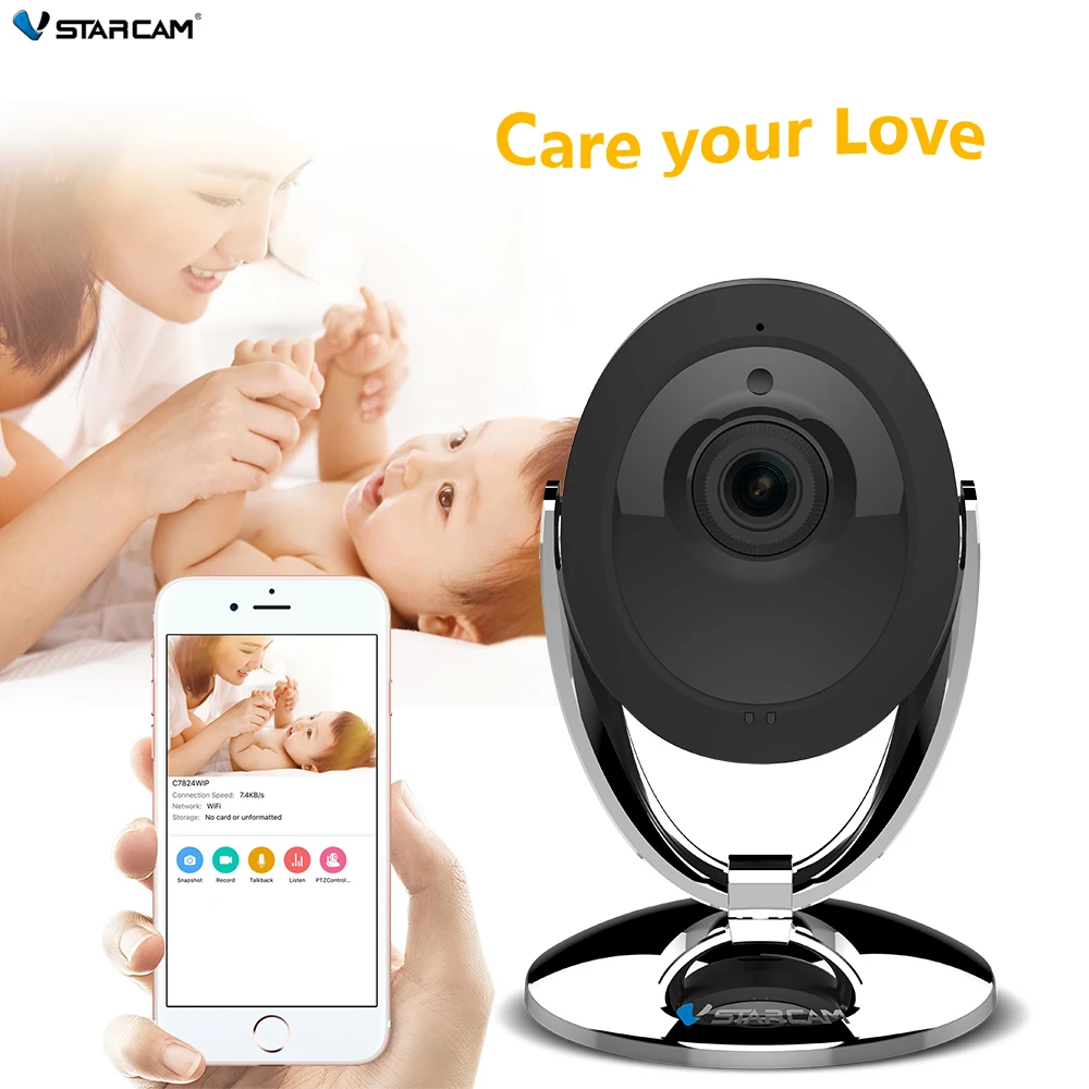 Originele VStarcam Wifi IP Camera 720 P Nachtzicht 2-Way Audio Draadloze Motion Alarm Mini Smart Home Webcam Video Monitor
Originele VStarcam Wifi IP Camera 720 P Nachtzicht 2-Way Audio Draadloze Motion Alarm Mini Smart Home Webcam Video Monitor