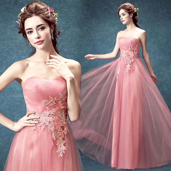 sexy sweetheart appliques 2018 robe de soiree pink tulle vestido de noiva longo crystal long prom Formal gown bridesmaid dresses
sexy sweetheart appliques 2018 robe de soiree pink tulle vestido de noiva longo crystal long prom Formal gown bridesmaid dresses