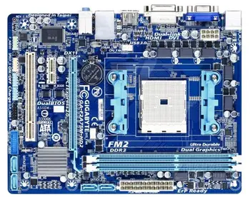 For Gigabyte GA-F2A75M-HD2 Original Used Motherboard 2A75M-HD2 A75 Socket FM2 DDR3 USB3.0 SATA3
For Gigabyte GA-F2A75M-HD2 Original Used Motherboard 2A75M-HD2 A75 Socket FM2 DDR3 USB3.0 SATA3