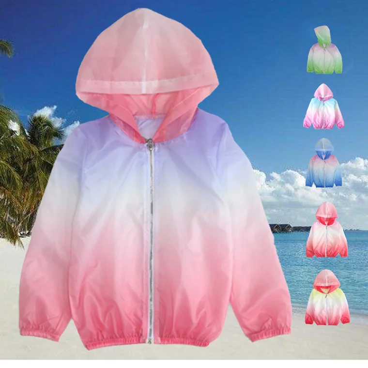 Outdoor Skin Clothing Neutral Gradient Color Children's Sun Protection Clothing Baby Air Conditioning Shirt Toddler Girl Hoodie
Outdoor Skin Clothing Neutral Gradient Color Children's Sun Protection Clothing Baby Air Conditioning Shirt Toddler Girl Hoodie