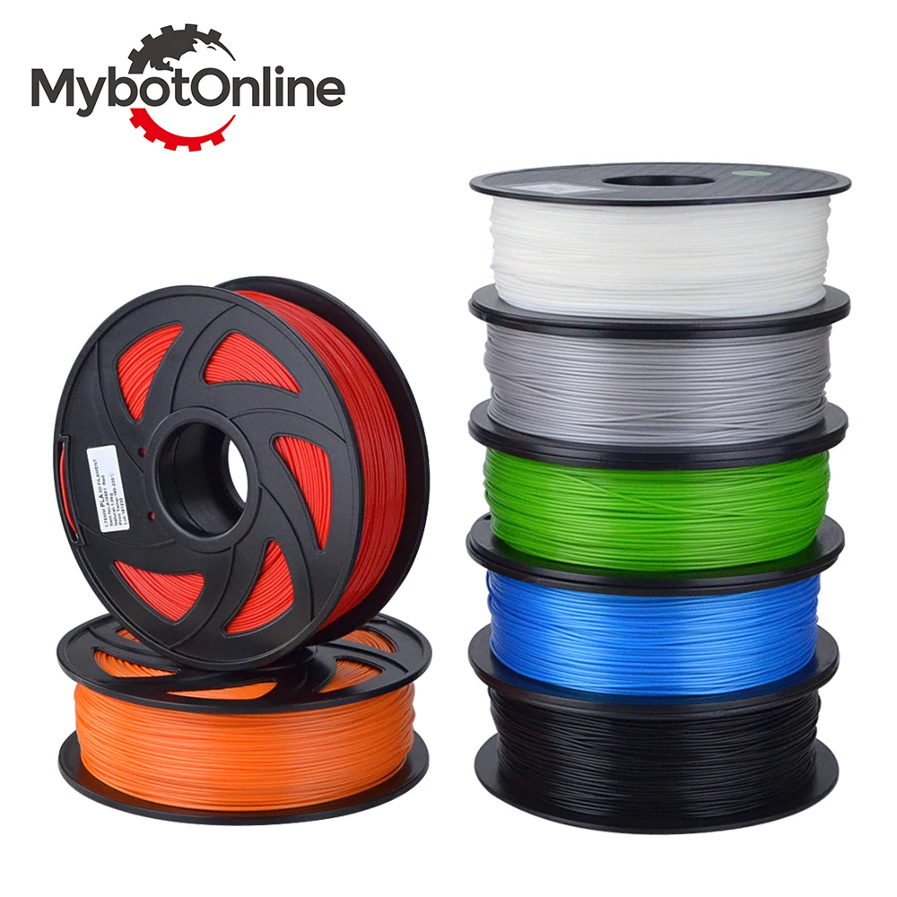 1KG 1.75mm PLA 3D Printer Filament Printing Materials for Extruder Pen Rainbow Plastic Accessories Black White Red Gray Orange B
1KG 1.75mm PLA 3D Printer Filament Printing Materials for Extruder Pen Rainbow Plastic Accessories Black White Red Gray Orange B