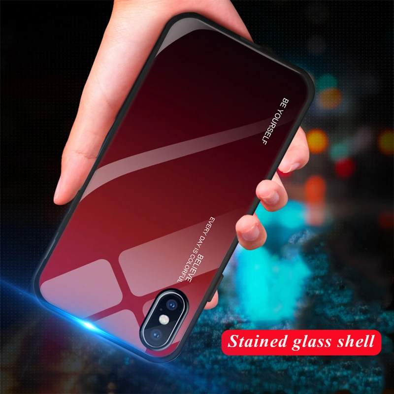 Tempered Glass case for iphone 7 7Plus 8 8plus 6 6S phone Case 360 Full Jelly Back Cover For iphone X XS MAX XR coque fundas
Tempered Glass case for iphone 7 7Plus 8 8plus 6 6S phone Case 360 Full Jelly Back Cover For iphone X XS MAX XR coque fundas