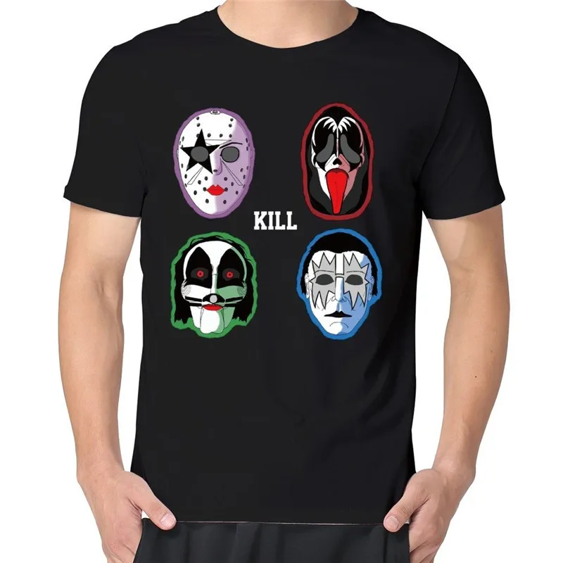 Summer Fashion T Shirt Compression Maggo Band Kiss Rock And Roll All Nite O-Neck Short-Sleeve Mens T Shirts
Summer Fashion T Shirt Compression Maggo Band Kiss Rock And Roll All Nite O-Neck Short-Sleeve Mens T Shirts