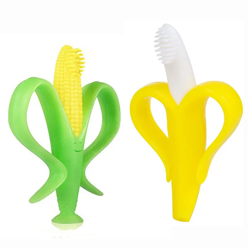 High Quality Silicone Toothbrush Safety And Environmentally Safe Baby Teether Teething Ring Kids Teether Children Chewing
High Quality Silicone Toothbrush Safety And Environmentally Safe Baby Teether Teething Ring Kids Teether Children Chewing