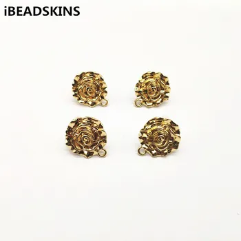 New arrival! 20X18mm 100pcs zinc alloy flower-shape Stud earring/earrings accessories/Earring parts/hand Made for Jewelry DIY
New arrival! 20X18mm 100pcs zinc alloy flower-shape Stud earring/earrings accessories/Earring parts/hand Made for Jewelry DIY