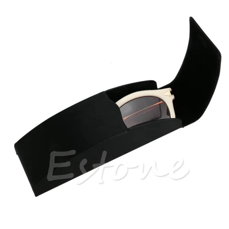 Black Leather Metal Arc Hard Case Box For Glasses Eyeglass Sunglasses Spectacles Glasses protection shell Protective bag
Black Leather Metal Arc Hard Case Box For Glasses Eyeglass Sunglasses Spectacles Glasses protection shell Protective bag