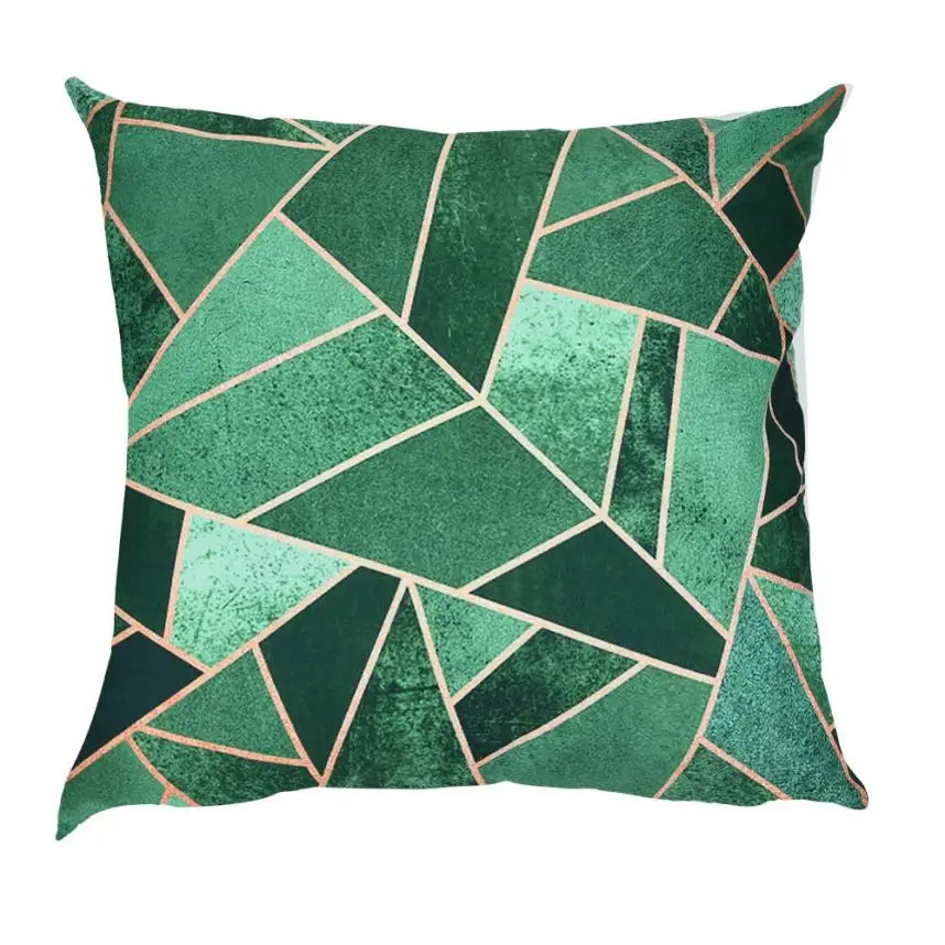 Cushion Covers 45*45cm Zipper Closure Pillow Cover Geometric Polyester 100tc Pillowcase Almohada 18MAY16
Cushion Covers 45*45cm Zipper Closure Pillow Cover Geometric Polyester 100tc Pillowcase Almohada 18MAY16