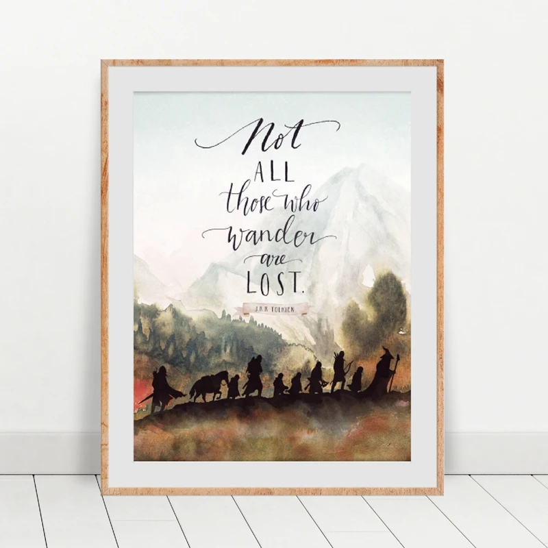 Lord of The Rings Movie Poster Art Design Wall Art Canvas Painting Picture Classic Quotes Prints for Living Room Home Decor
Lord of The Rings Movie Poster Art Design Wall Art Canvas Painting Picture Classic Quotes Prints for Living Room Home Decor