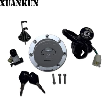 XUANKUN Motorcycle Accessories 650-7/NK Set Lock Switch Ignition Lock 400NK Fuel Tank Lock Assembly CFMOTO
XUANKUN Motorcycle Accessories 650-7/NK Set Lock Switch Ignition Lock 400NK Fuel Tank Lock Assembly CFMOTO
