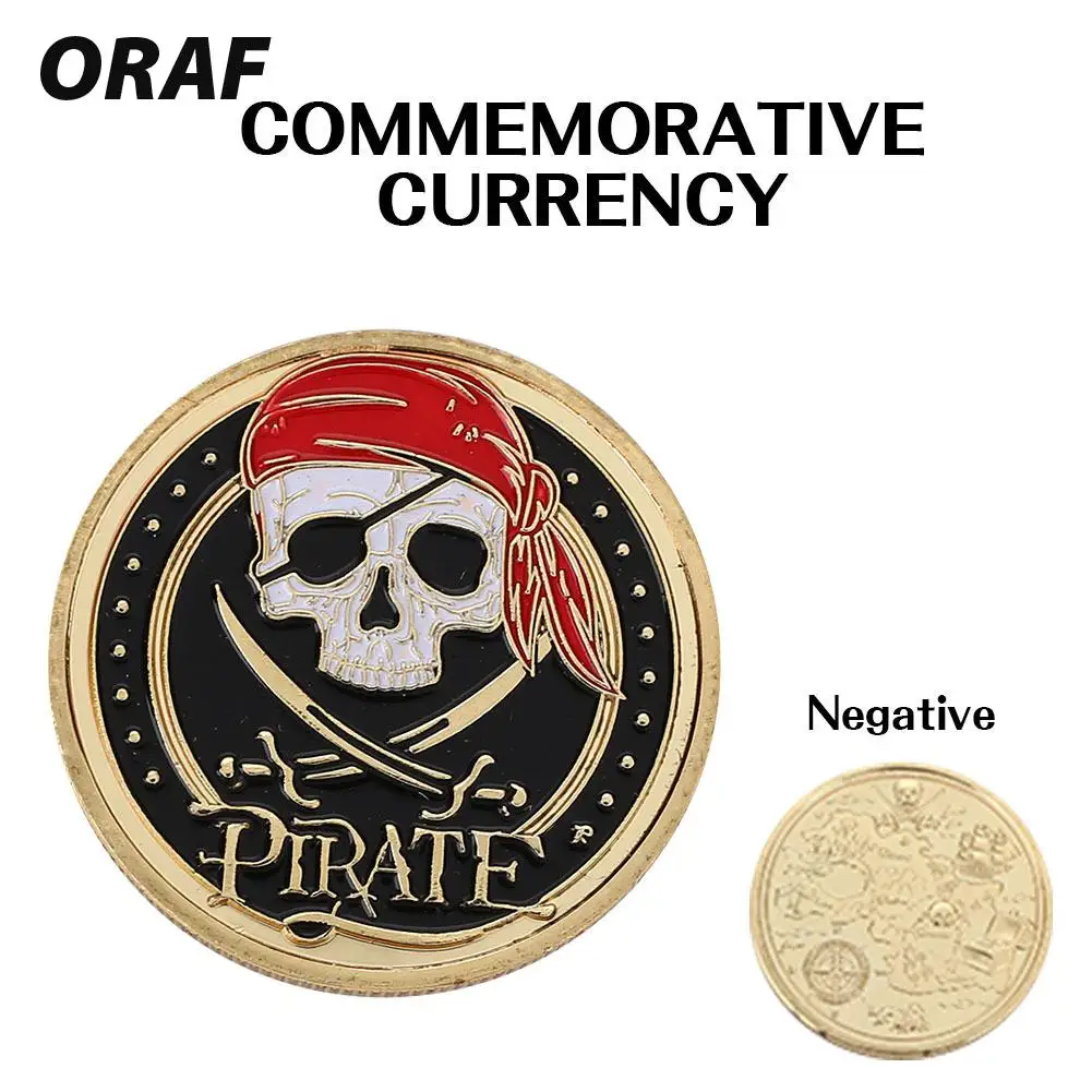 Souvenir Coin Gold-Plated PIRATE Favorite Collection Coin Badge Beneficial Commemorative Coin Drop Shipping
Souvenir Coin Gold-Plated PIRATE Favorite Collection Coin Badge Beneficial Commemorative Coin Drop Shipping