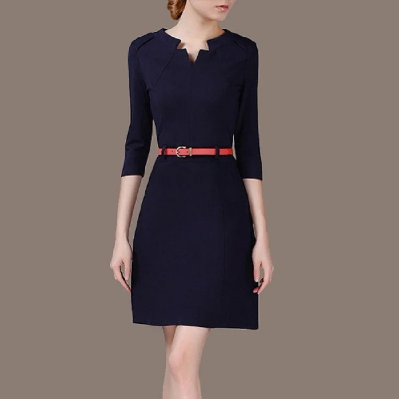 Women Dress new Girl solid vintage Slim frock Spring office lady A Line sashes Dresses Female Autumn fashion Rope XXXL XXL XL
Women Dress new Girl solid vintage Slim frock Spring office lady A Line sashes Dresses Female Autumn fashion Rope XXXL XXL XL