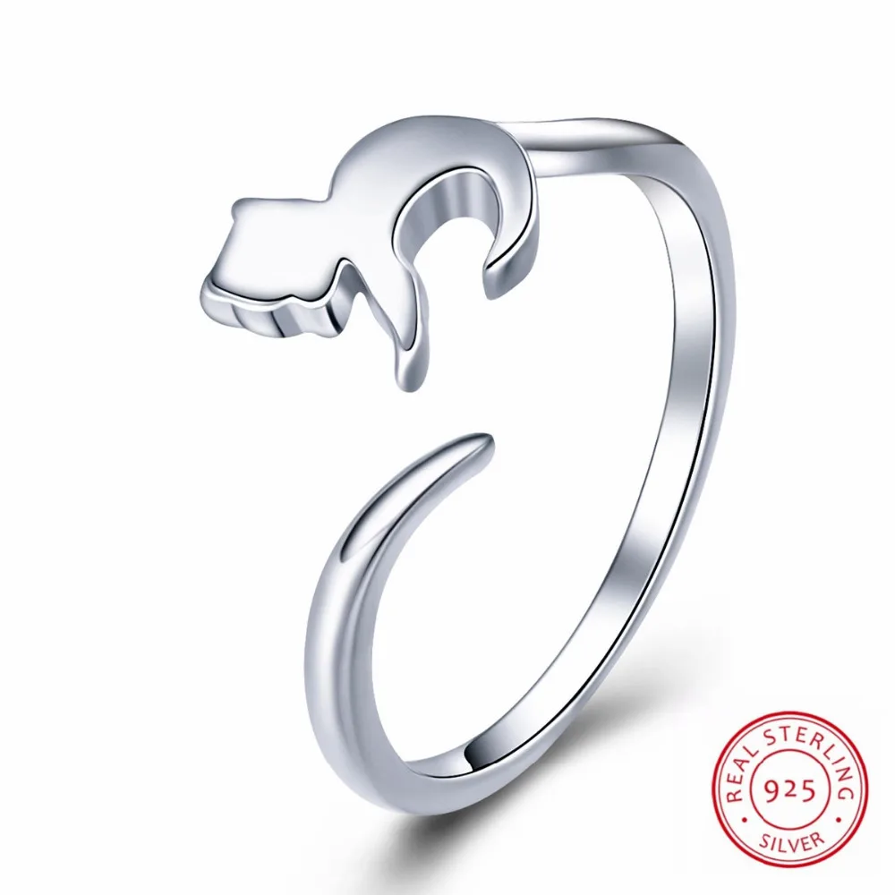 Hot Sale Adorkable Cat Ring 925 Sterling Silver Jewelry New Open Rings For Women Girls Best Gift Silver Jewelry Accessories
Hot Sale Adorkable Cat Ring 925 Sterling Silver Jewelry New Open Rings For Women Girls Best Gift Silver Jewelry Accessories