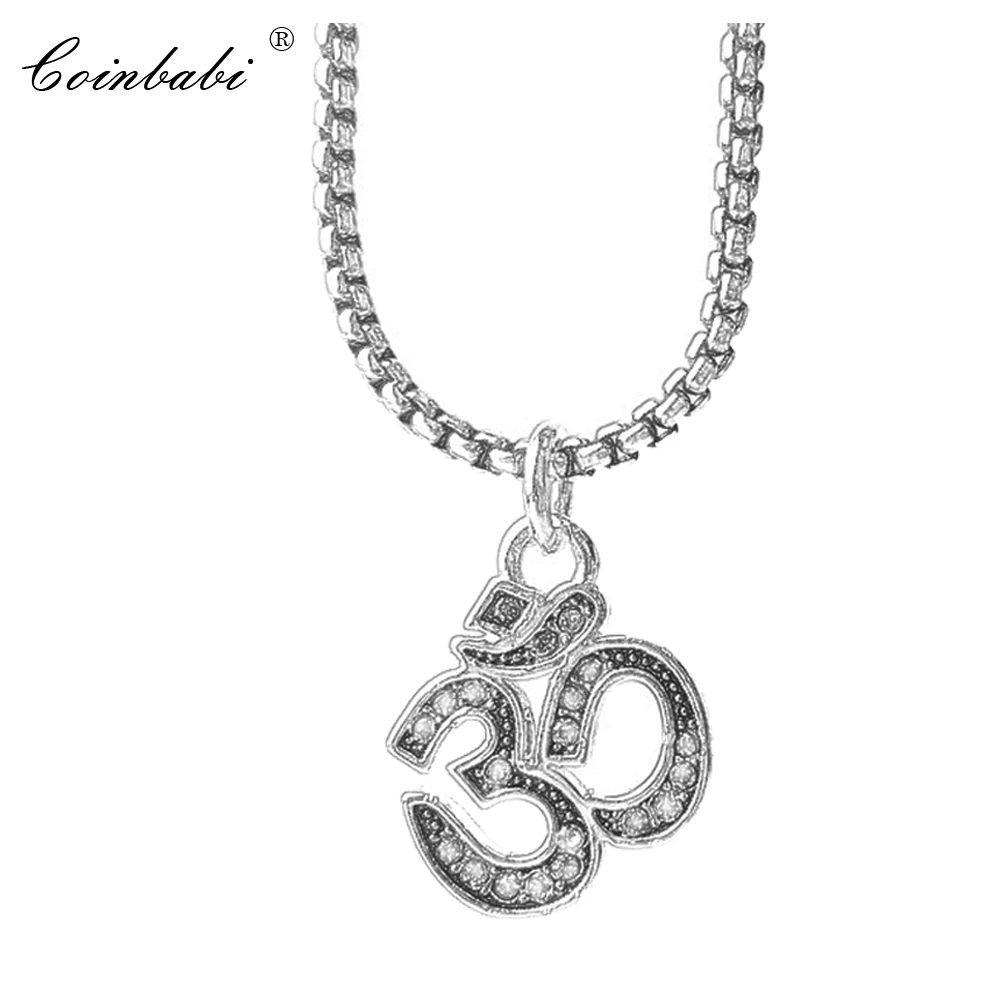 Link Chain Pendant Necklace Yoga AUM OM Gift For Men Women, Thomas Style 925 Sterling Silver Fashion Trendy Skeleton Jewelry
Link Chain Pendant Necklace Yoga AUM OM Gift For Men Women, Thomas Style 925 Sterling Silver Fashion Trendy Skeleton Jewelry